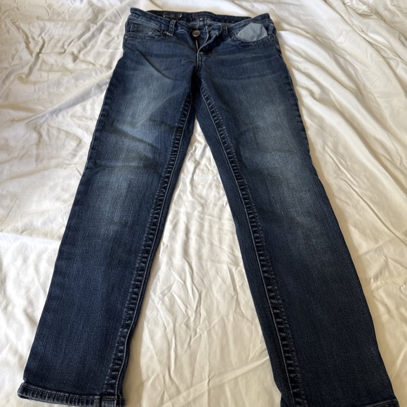 Kut from the Kloth Denim - Kuth From The Kloth Women's Dark Wash Straight Leg 4S Denim Jeans